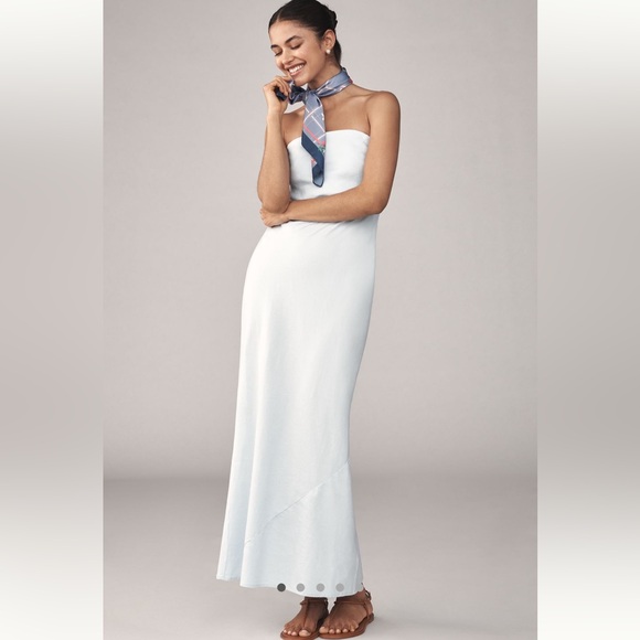 Anthropologie Dresses & Skirts - Anthropologie The Tilda Linen Blend Slip Dress